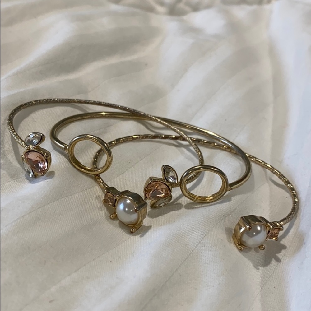 Set of three bracelets